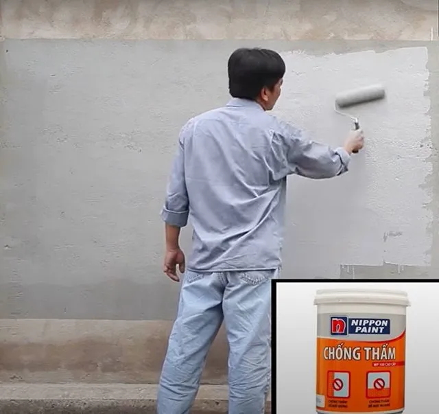 Thi công sơn chống thấm